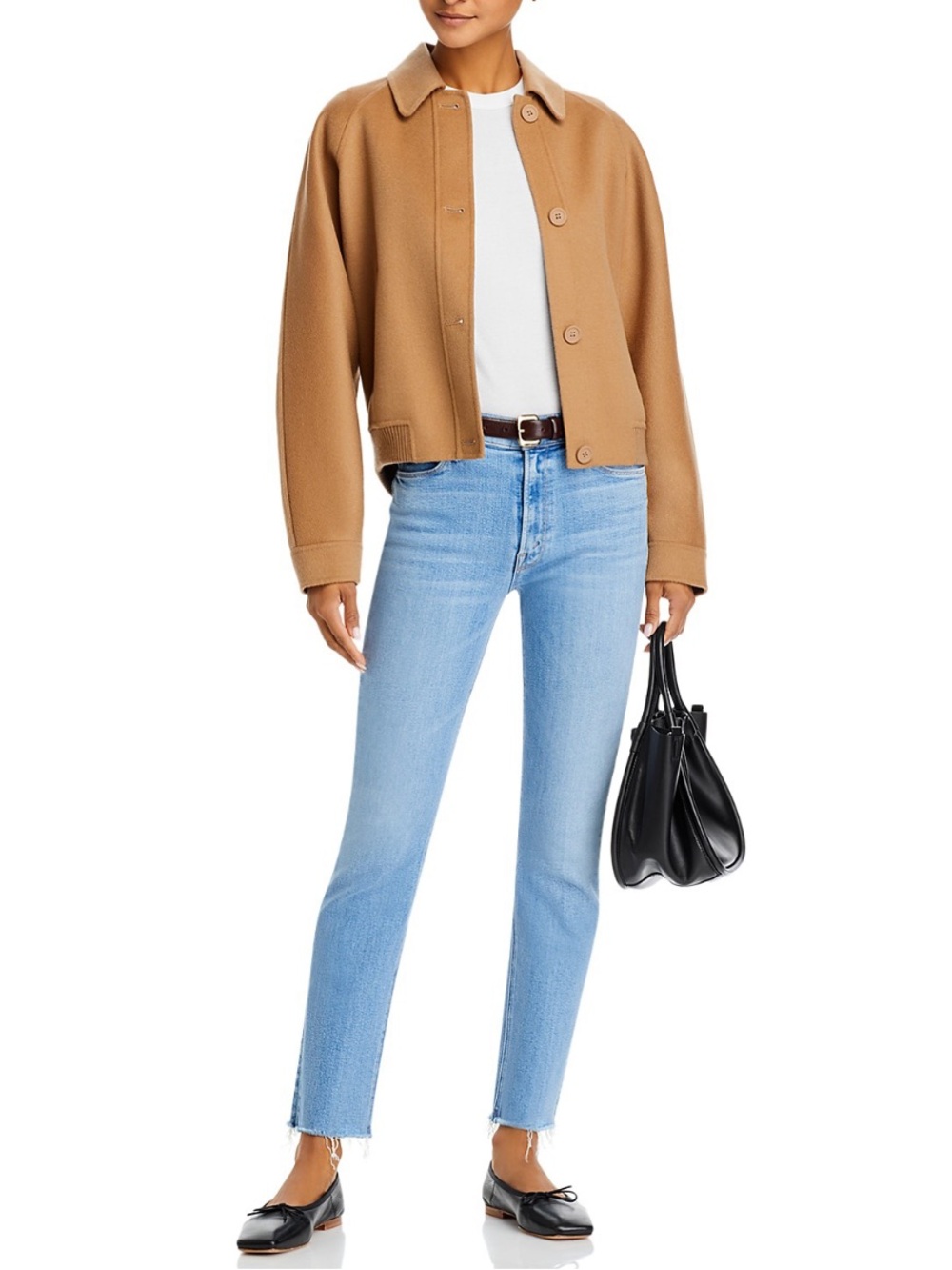 MOTHER mid rise dazzler ankle fray jeans